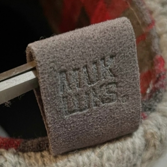 Muk Luks Mukluks Patti Gray Ankle Boot Slouchy Sweater Faux Suede Bootie Size 10 - Picture 8 of 10